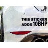 This Sticker Adds 10bhp