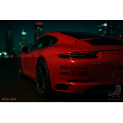 This Sticker Adds 10bhp