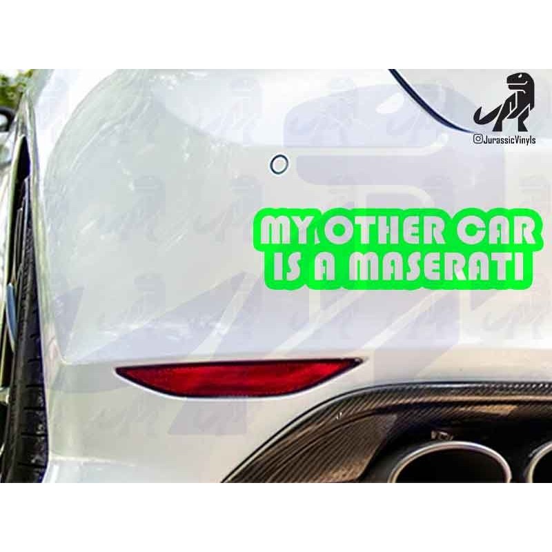 My Other Car is Maserati