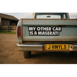 My Other Car is Maserati