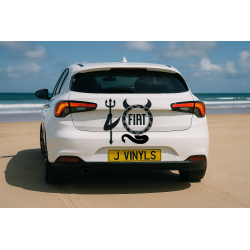 Devil Horns, Tail and Trident FIAT