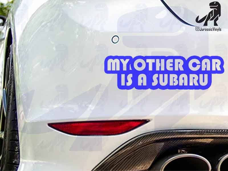 My Other Car is a Subaru
