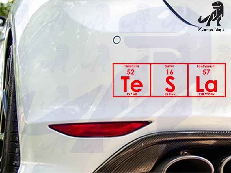 Tesla Chemical Elements