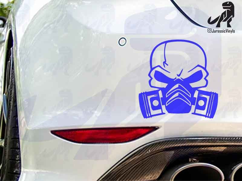 Skull and Pistons Citroen