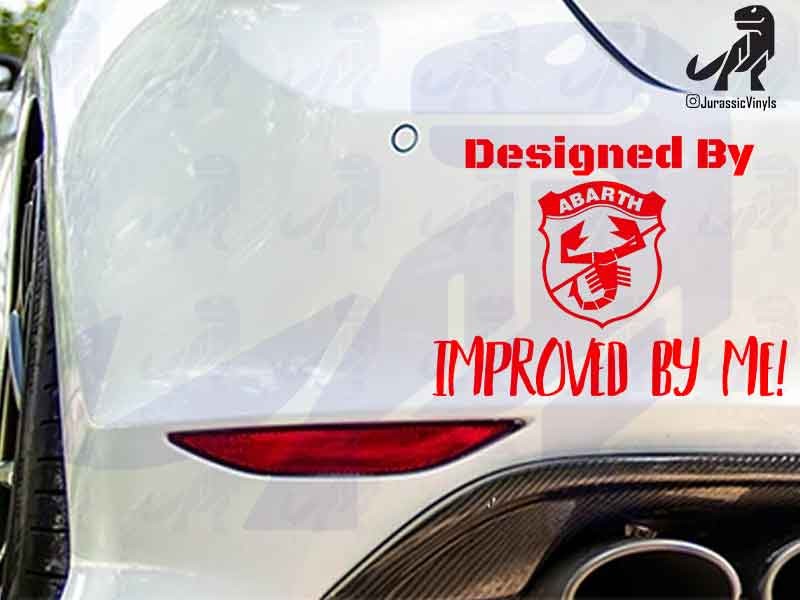 Designed By - Abarth Improved by Me