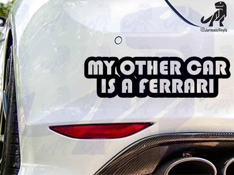 My Other Car is a Ferrari