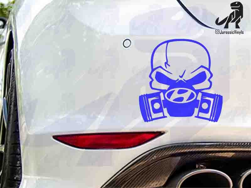 Skull and Pistons Hyundai