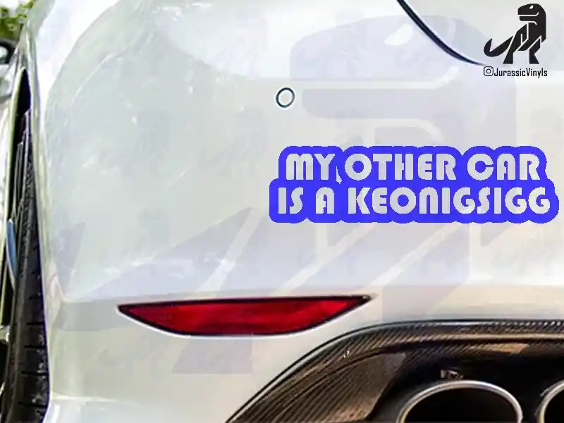 My other car is a Koenigsegg